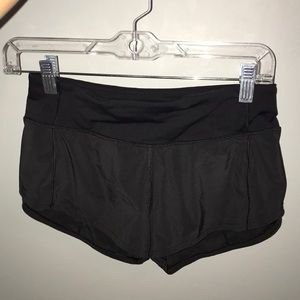 Black Lululemon shorts